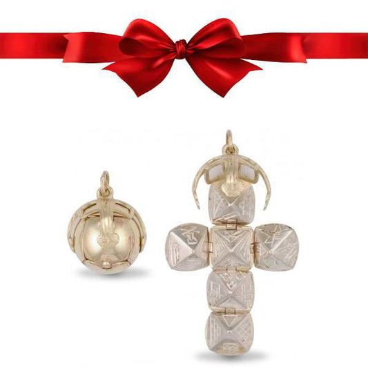9 ct. Yellow Gold Vintage Circa 1940's Masonic Orb/Cross