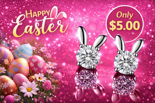 EASTER BUNNY STUDS