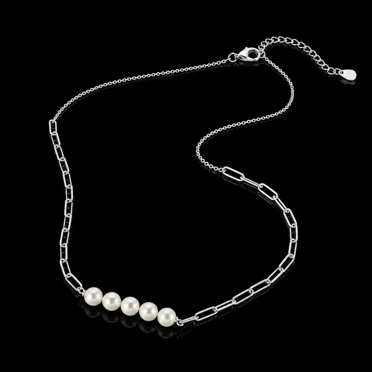 FRESHWATER PEARL BAR NECKLACE