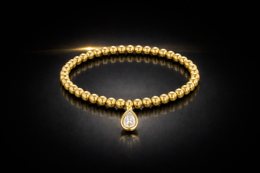 Pear Charm Bracelet