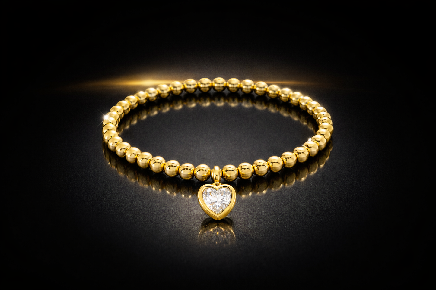Heart Charm Bracelet