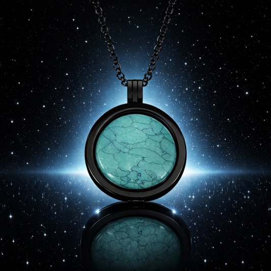 25 mm Black & Turquoise SWTL Pendant Starter Kit