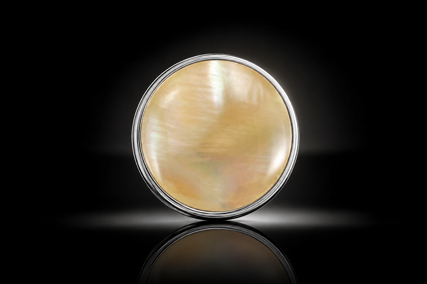 SWTL Interchangeable 15mm Mini Coin &ndash; Golden Shell & Bronze Abalone
